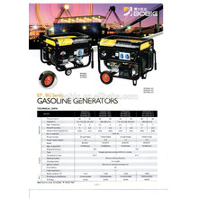 Hot sale air cooled gasoline generator set 5.5kw 6.5kw